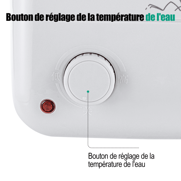8 liters-compact electrical appliances-plug and play-suitable for under the sink-separated water-constant temperature-no dripping.