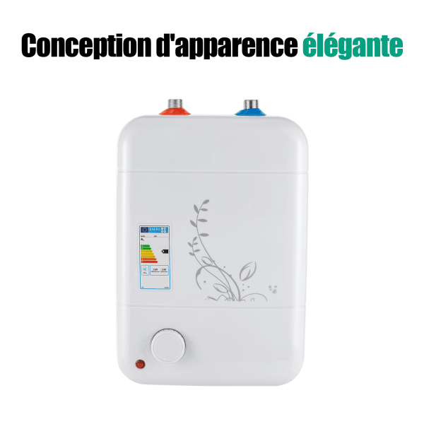 8 liters-compact electrical appliances-plug and play-suitable for under the sink-separated water-constant temperature-no dripping.