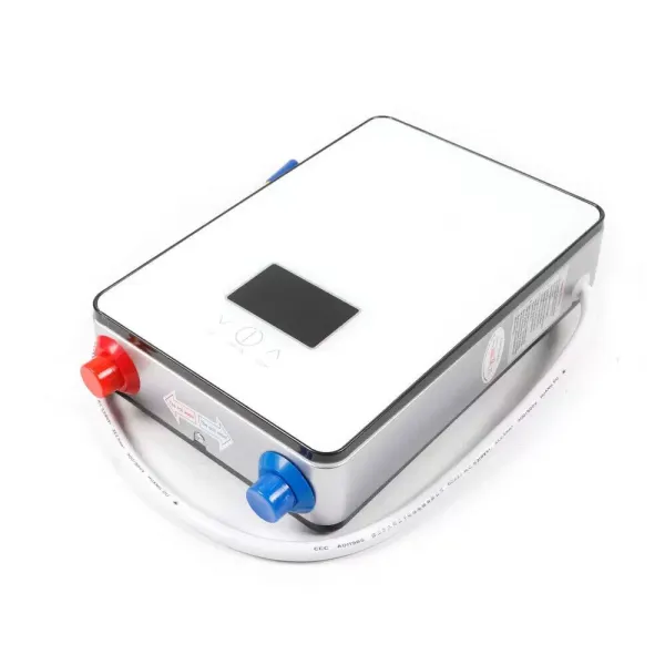 Chauffe-eau électrique numérique 6500W, eau chaude de douche de bain sans réservoir pour baignoire de salle de bain de cuisine