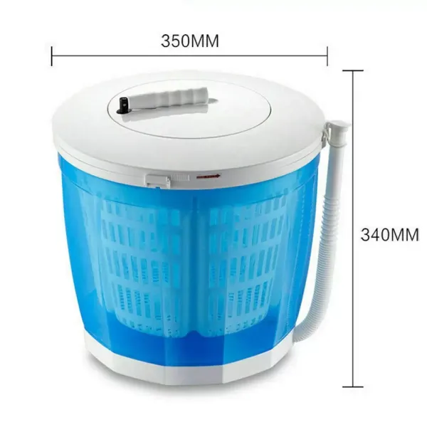 Mini lave-linge manuel 2 en 1, laveuse-sécheuse compacte extérieure pour dortoirs, appartements, camping, voyage