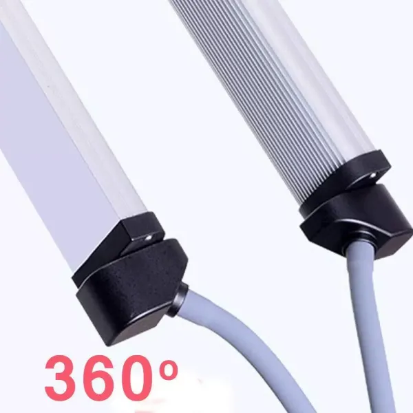 Lampe LED pour cils et maquillage - Avec support de téléphone portable et trépied télescopique
