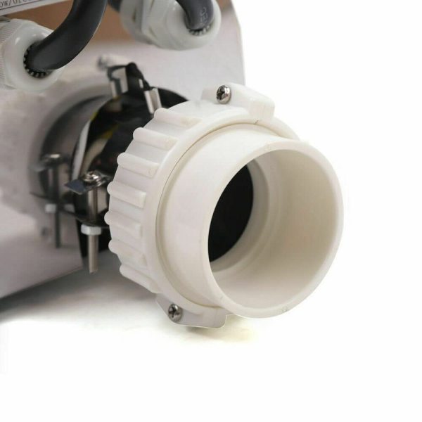 Pompe à chaleur pour piscine - 3 kW - En acier inoxydable - Chauffage électrique pour piscine - Thermostat 3 kW