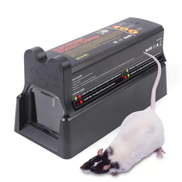 Pièges à Rats électriques pour la Famille et Les Animaux domestiques, sanitaires, faciles à Installer, pièges à Pression réutilisables