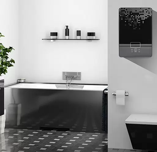 Chauffe-eau électrique numérique sans réservoir pour salle de bain, douche, eau chaude 6,5 kW 220 V