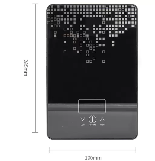 Chauffe-eau électrique numérique sans réservoir pour salle de bain, douche, eau chaude 6,5 kW 220 V