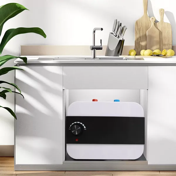 Chauffe-eau horizontal électrique - Petit chauffe-eau instantané - 6 l