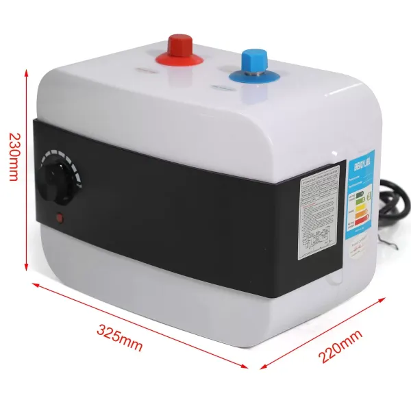 Chauffe-eau horizontal électrique - Petit chauffe-eau instantané - 6 l