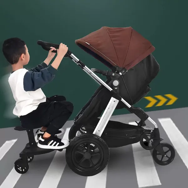 Poussette universelle avec siège pour enfants de 2 à 6 ans (25 kg)