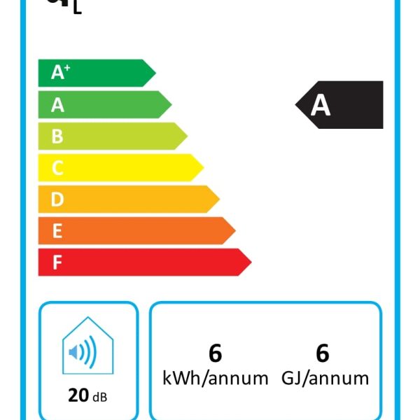Mini chauffe-eau instantané, alimentation en eau de la salle de bain, max. 55 C, 220 V 6,5 kW (rouge)