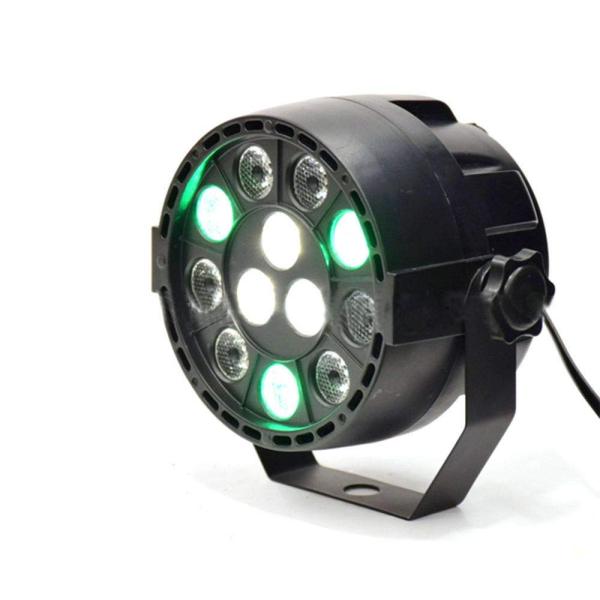 Lot de 4 phares de scène RGBW par lumière DMX512 - Effet DJ - Pour spectacle, bar, DJ, KTV, discothèque, anniversaire, fête, Halloween