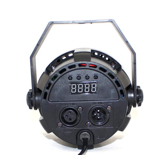 Lot de 4 phares de scène RGBW par lumière DMX512 - Effet DJ - Pour spectacle, bar, DJ, KTV, discothèque, anniversaire, fête, Halloween