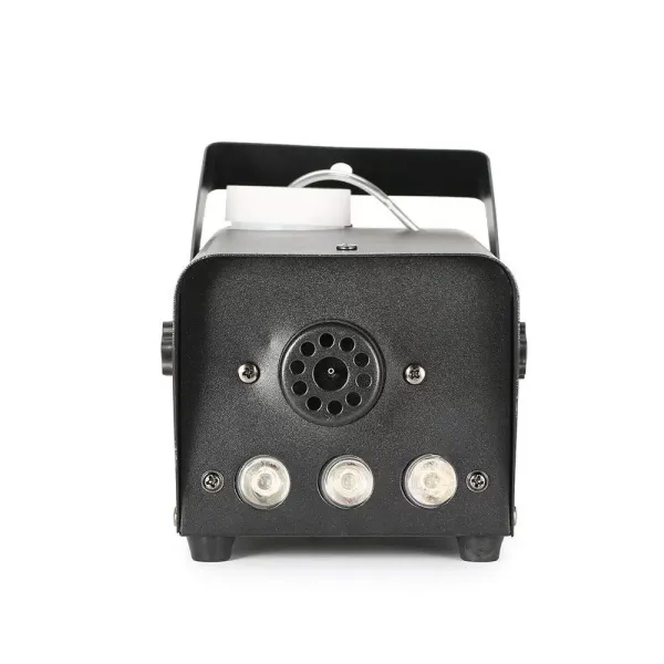 Machine à Fumée, Machine à Brouillard avec Effet de Lumières LED, Brouillard 500W avec 1 Récepteur Filaire et 1 Télécommande sans Fil