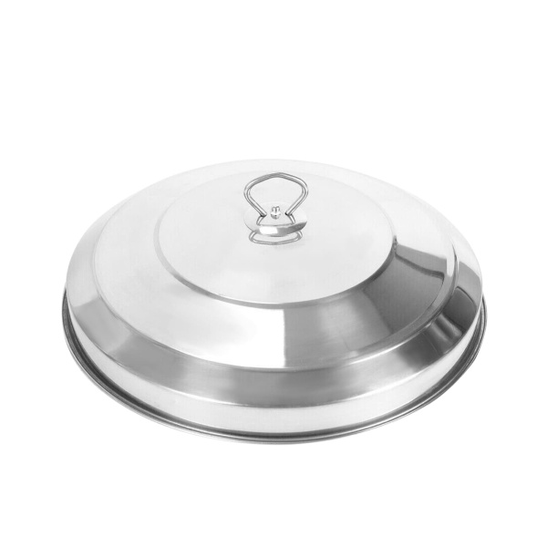 CNCEST Chafing Dish Récipient de Maintien au Chaud en Acier Inoxydable pour la Cuisson, Le Buffet et la fête 7,5 l Rond