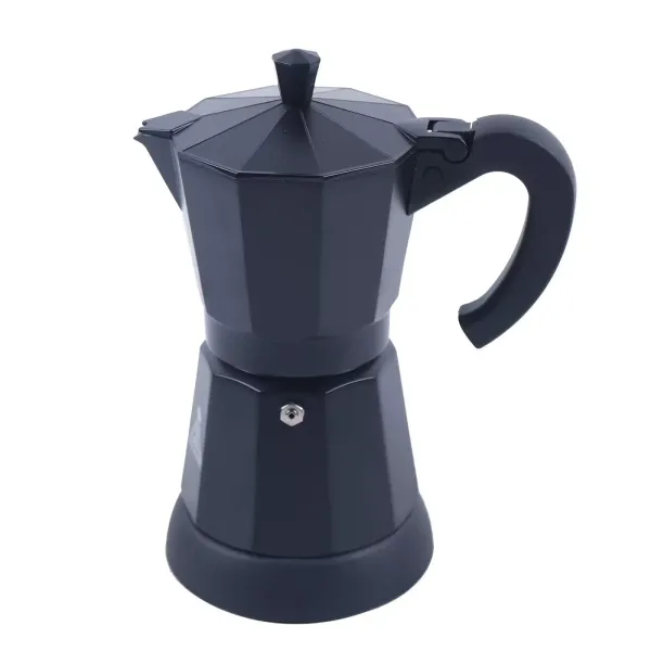 Cafetière Expresso Electrique Cafetière Moka Cafetière Expresso Aluminium Noir 6 Tasses 300ml