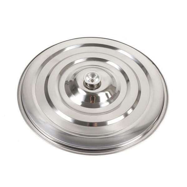 Marmite universelle en acier inoxydable avec couvercle - Pour le camping - 70 l