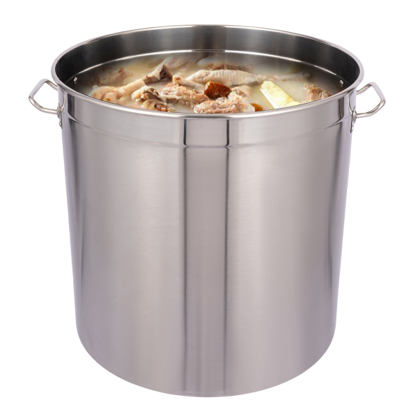 25.89 Gal Marmite en acier inoxydable Parfaite pour les spaghettis, les bouillons d'écrevisses, les ragoûts et le Gumbo