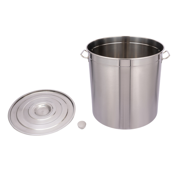 25.89 Gal Marmite en acier inoxydable Parfaite pour les spaghettis, les bouillons d'écrevisses, les ragoûts et le Gumbo 25.89 Gal Marmite en acier inoxydable Parfaite pour les spaghettis, les bouillons d'écrevisses, les ragoûts et le Gumbo