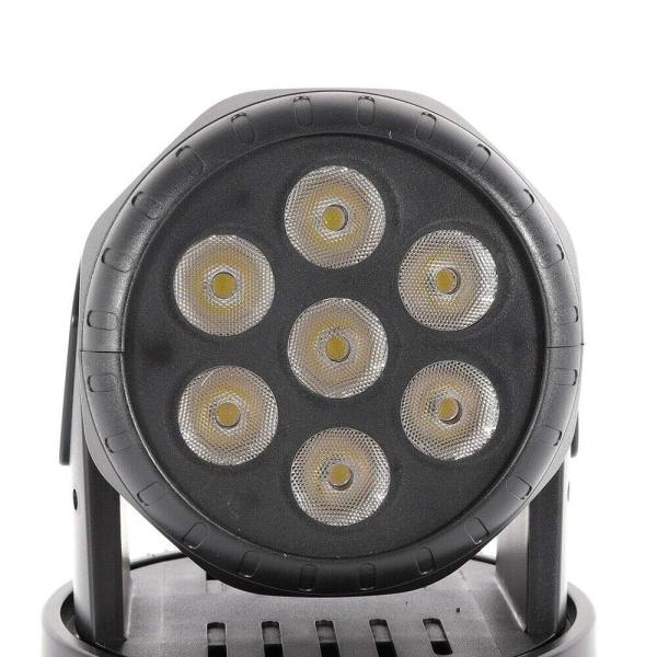 Lampe Principale Mobile d'étape de 7x10W RGBW, Eclairage Léger d'étape de DMX512, Lampe d'étape de l'effet LED 4 Couleurs pour Disco de Partie de DJ