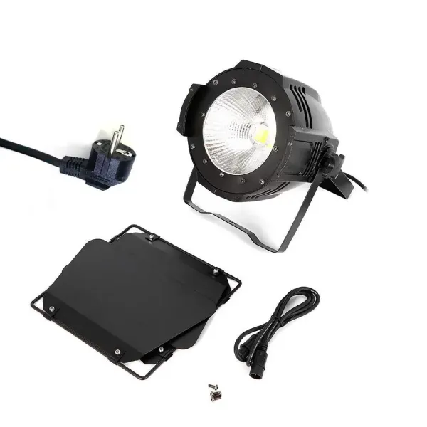 Par Licht Éclairage de scène 2 en 1 DMX COB Blanc froid 200 W