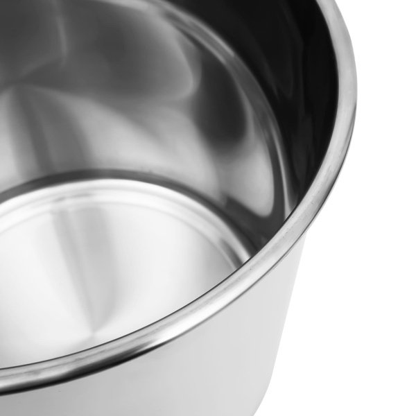 Seau à glace en acier inoxydable avec couvercle 6/12/20 l pour lait, aliments et aliments Seau à glace en acier inoxydable avec couvercle 6/12/20 l pour lait, aliments et aliments