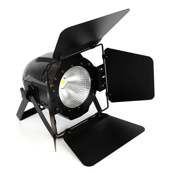 Éclairage de scène LED COB 2 en 1 DMX 100 W Blanc chaud Projecteur + panneau