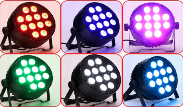 CNCEST Projecteur LED RVB 120 W pour disco Stage Party DJ Mélange de couleurs
