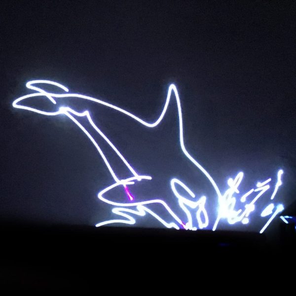 DMX ILDA Animation 500mW 3D RGBW Beam Éclairage de scène