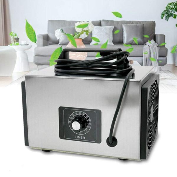 Purificateur d'air 20 g Ozoniseur générateur d'ozone avec minuterie Appareil d'ozone 220 V