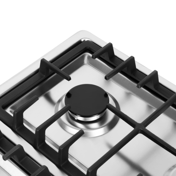 Plaque de cuisson à gaz 5 zones - 33,8 cm - Réchaud de camping 5 brûleurs - Réchaud à gaz/électrique/cuisinière à gaz/cuisinière à gaz/gaz naturel