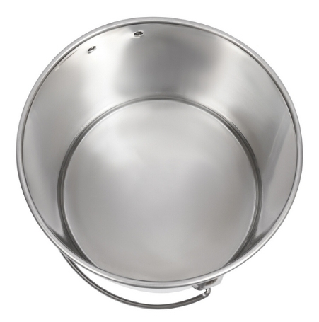 20L Seau en inox avec couvercle Seau en inox pour la cuisine Seau en inox pour le lait 20L Seau en inox avec couvercle Seau en inox pour la cuisine Seau en inox pour le lait