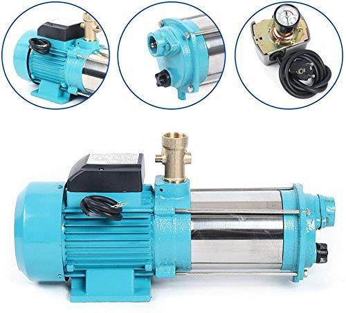 Pompe centrifuge, pompe de jardin, pompe à eau potable avec bouton poussoir, station d'eau domestique, 1300 W pour le jardin, pompe centrifuge