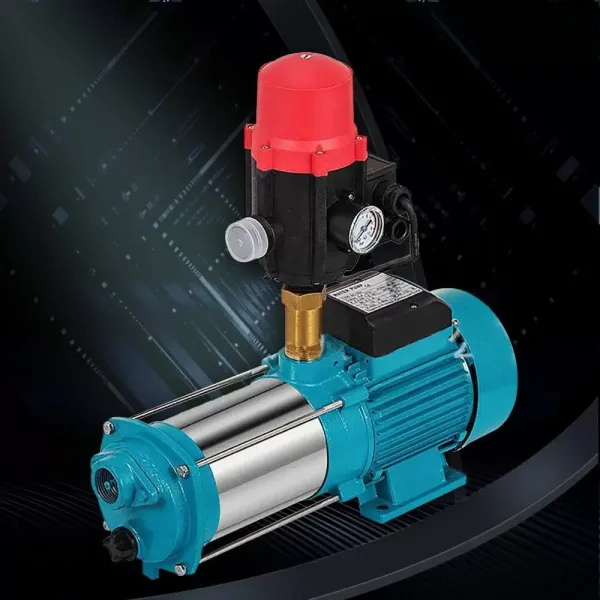 Pompe centrifuge en acier inoxydable - 1300 W - 9,8 bar - Pompe à jet - Pompe de jardin avec disjoncteur thermique intégré