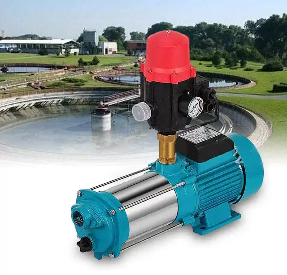 Pompe centrifuge en acier inoxydable - 1300 W - 9,8 bar - Pompe à jet - Pompe de jardin avec disjoncteur thermique intégré - 6000 l/h