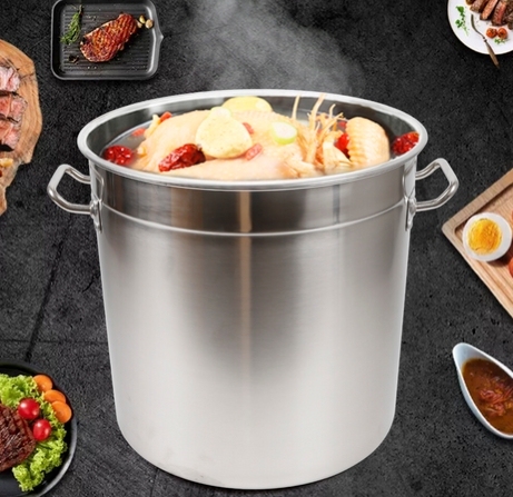 Pot de Cuisson de 35 litres Pot de Soupe Bouilloire Pot de Camping avec Couvercle Pot de Cuisson de 35 litres Pot de Soupe Bouilloire Pot de Camping avec Couvercle