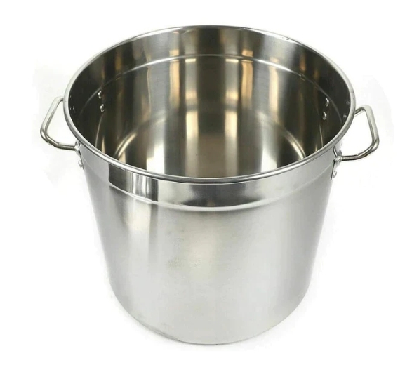 Pot de Cuisson de 35 litres Pot de Soupe Bouilloire Pot de Camping avec Couvercle