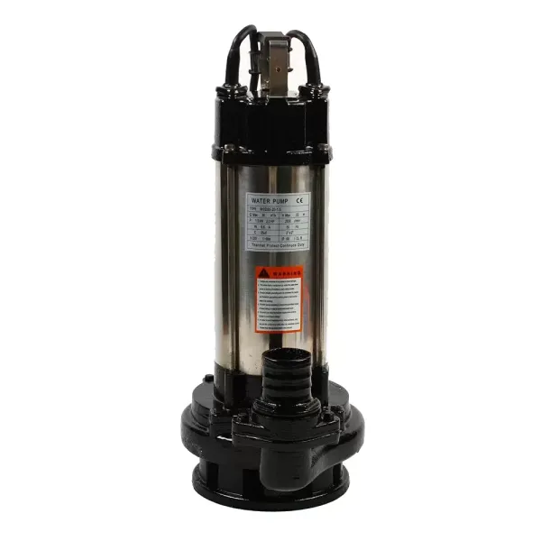 Pompe submersible pour eaux usées - 1500 W - En acier inoxydable - 6 m de câble d'alimentation avec flotteur Pompe submersible pour eaux usées - 1500 W - En acier inoxydable - 6 m de câble d'alimentation avec flotteur