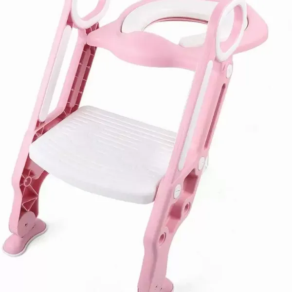 Siège de toilette pour enfant avec escalier, pot d'apprentissage de la propreté, accoudoirs antidérapants,réglables en hauteur pour enfants Siège de toilette pour enfant avec escalier, pot d'apprentissage de la propreté, accoudoirs antidérapants,réglables en hauteur pour enfants