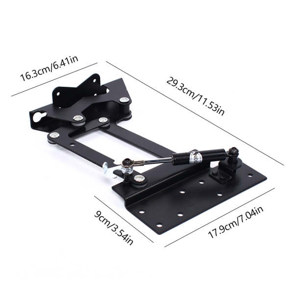 Lot de 2 ressorts de charnière pour meubles - Ressort de levage - Pour table basse Lot de 2 ressorts de charnière pour meubles - Ressort de levage - Pour table basse