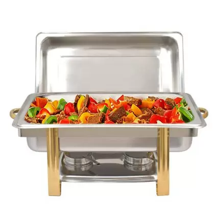 9 L - Warmhoudcontainer - RVS - Voor buffetten en feesten