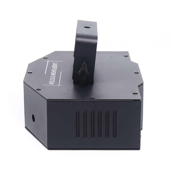 DMX 3 lentilles RGB couleur faisceau de balayage lampe disco 500MW lumière de projecteur DJ bar