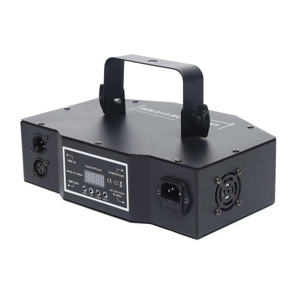 DMX 3 lentilles RGB couleur faisceau de balayage lampe disco 500MW lumière de projecteur DJ bar