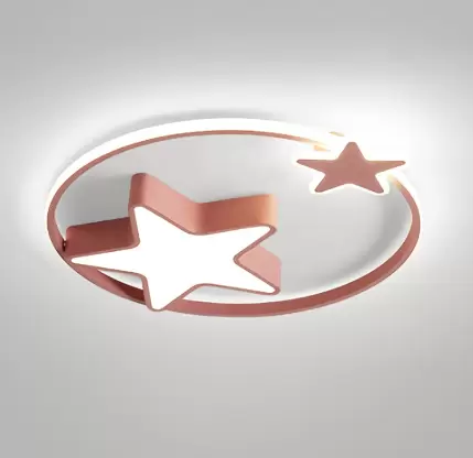 Plafonnier LED 29 W - Ciel étoilé créatif - Intensité variable - Facile à installer -blanc