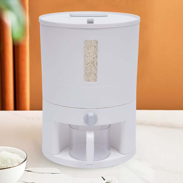 Distributeur de céréales de cuisine - Avec verre doseur (12L)