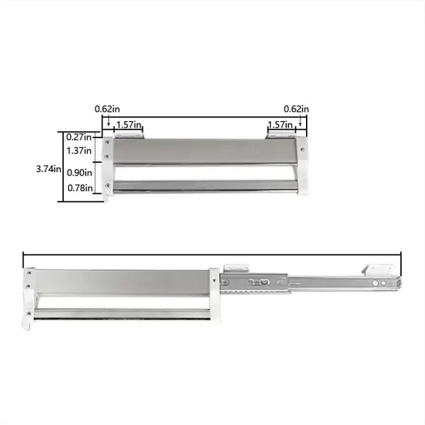 Cintre extensible pour pantalons, penderie, cintre, pantalon, cintre, étagère extensible 54-110 cm pour penderie