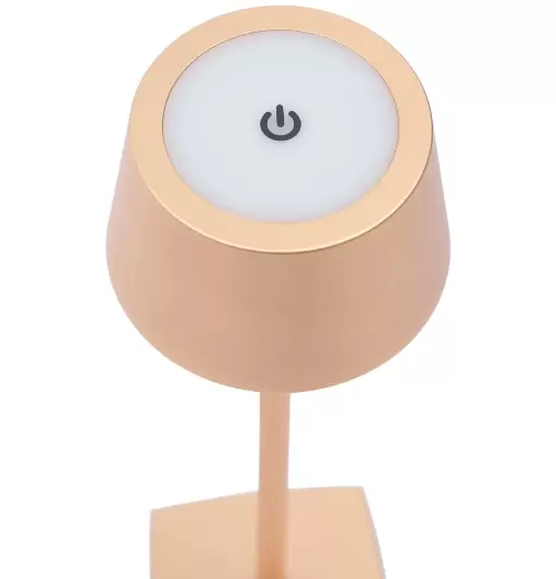 Lampe de table LED rechargeable 3,5 W - Lampe de chevet sans fil - Convient pour jardin/table/table de chevet
