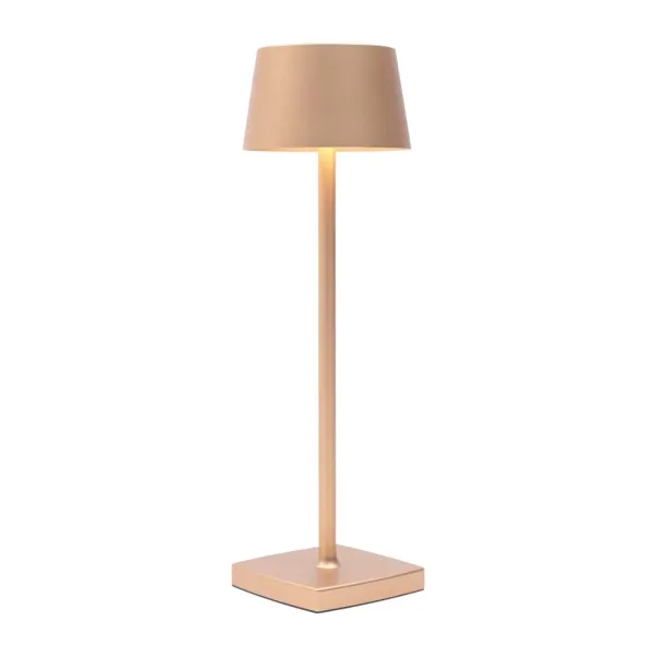 Lampe de table LED rechargeable 3,5 W - Lampe de chevet sans fil - Convient pour jardin/table/table de chevet