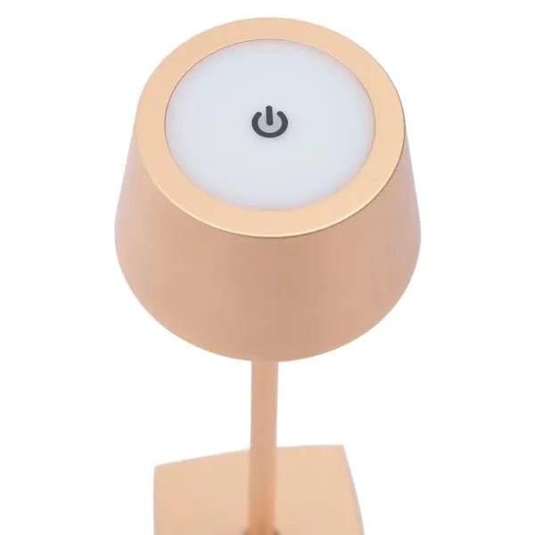 Lampe de table LED rechargeable 3,5 W - Lampe de chevet sans fil - Convient pour jardin/table/table de chevet