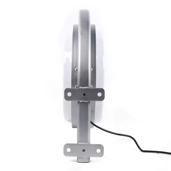 Boîte LED ronde double face - Diamètre : 40 cm - Avec câble d'alimentation de 1,5 m.