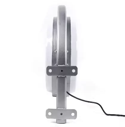 Boîte LED ronde double face - Diamètre : 40 cm - Avec câble d'alimentation de 1,5 m.