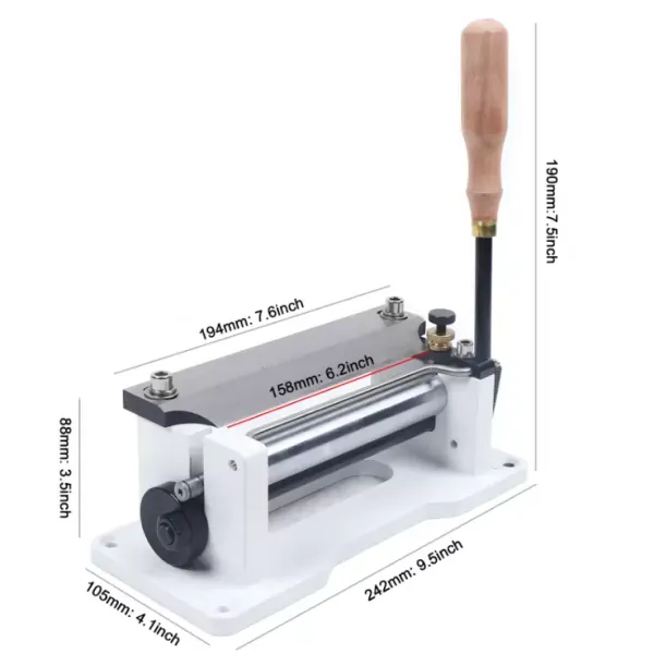 CNCEST- Séparateur de cuir manuel - Machine à éplucher en cuir